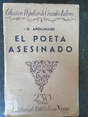 Seller image for El poeta asesinado for sale by Libros del cuervo
