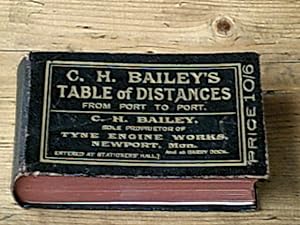 C.H. Bailey's table of distances