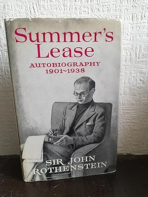 Bild des Verkufers fr Summer's Lease : Autobiography 1901-1938 zum Verkauf von Brogden Books