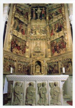 Image du vendeur pour POSTAL PV09648: Colegiata retablo en Santillana del Mar mis en vente par EL BOLETIN
