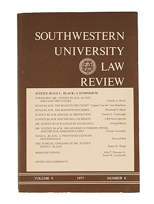 Justice Hugo L Black: A Symposium, Southwestern University Law Review