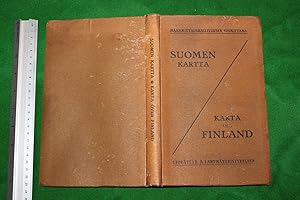 Suomen kartta - Karta over Finland