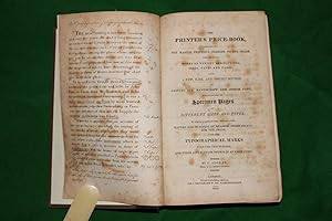 The printer's price-book. Containing the master printer's charges to the trade for printing works...
