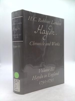 Imagen del vendedor de Haydn in England 1791-1795 a la venta por ThriftBooksVintage