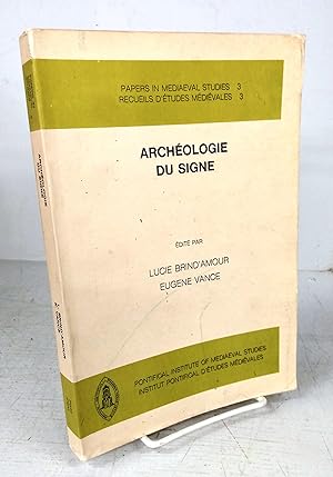 Imagen del vendedor de Archologie du Signe a la venta por Attic Books (ABAC, ILAB)
