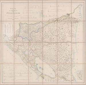 Mapa de la Republica de Nicaragua / Levantado por orden de su Exa. el Presidente Cap.n General Ma...