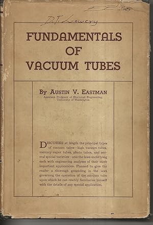 Image du vendeur pour Fundamentals of Vacuum Tubes mis en vente par Alan Newby