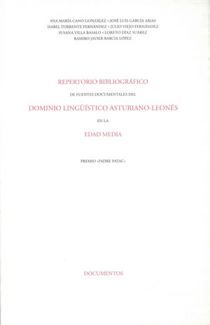 Imagen del vendedor de REPERTORIO BIBLIOGRFICO DE FUENTES DOCUMENTALES DEL DOMINIO LINGSTICO ASTURIANO-LEONS EN LA EDAD MEDIA. a la venta por Librera Anticuaria Galgo