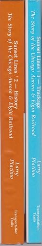 Imagen del vendedor de THE STORY OF THE CHICAGO AURORA & ELGIN RAILROAD (2 VOLUME SET) 1 - TRACKAGE, 2 - HISTORY a la venta por Easton's Books, Inc.