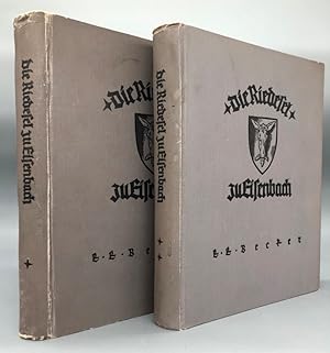 Bild des Verkufers fr Die Riedesel zu Eisenbach. Geschichte des Geschlechts der Riedesel Freiherrn zu Eisenbach Erbmarschlle zu Hessen. Band 1 und 2 (2 Bnde). Erster Band: Vom ersten Auftreten des Namens bis zum Tod Hermanns III. Riedesel 1500, Zweiter Band: Riedeselsches Urkundenbuch 1200 bis 1500. zum Verkauf von Antiquariat an der Linie 3