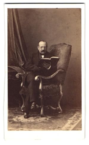 Fotografie Disderi, Co., Paris, Portrait Marquis Tannay de Nerli, Minister der Toskana, 1863
