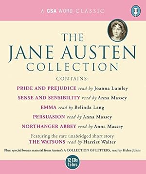 Bild des Verkufers fr The Jane Austen Collection: "Sense and Sensibility", "Pride and Prejudice", "Emma", "Northanger Abbey", . Abbey, and the Watsons (A Csa Word Recording) zum Verkauf von WeBuyBooks