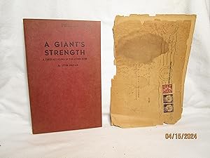 Image du vendeur pour A Giant's Strength (With Signed Note) Drama in Three Acts mis en vente par curtis paul books, inc.