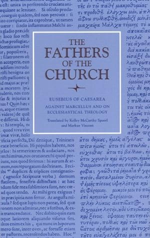 Seller image for Against Marcellus and on Ecclesiastical Theology for sale by GreatBookPrices
