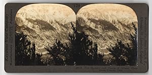 Bild des Verkufers fr Stereo-Fotografie Keystone View Company, Meadville, Ansicht Colorado, Clear Creek Canyon in Winter zum Verkauf von Bartko-Reher