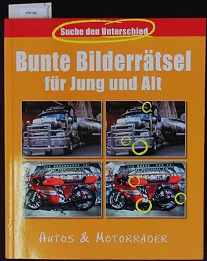 Bild des Verkufers fr Suche den Unterschied - 120 Bilderrtsel Autos & Motorrder. 120 Bilderrtsel. zum Verkauf von Antiquariat Bookfarm