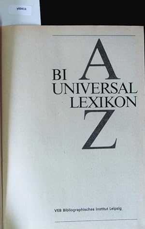 Bild des Verkufers fr BI-Universallexikon A - Z. zum Verkauf von Antiquariat Bookfarm