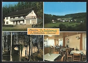 Ansichtskarte Eschau-Wildenstein /Spessart, Pension Waldesruh