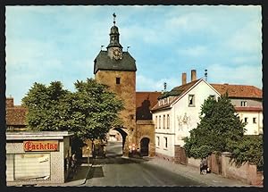 Ansichtskarte Obernburg am Main, Oberes Tor