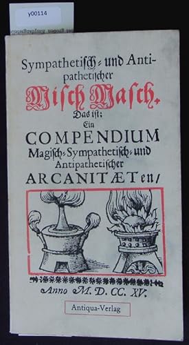 Bild des Verkufers fr Sympathetisch- und antipathetischer Mischmasch. zum Verkauf von Antiquariat Bookfarm