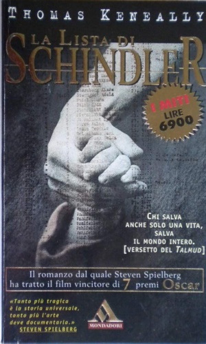 Immagine del venditore per La lista di Schindler. venduto da FIRENZELIBRI SRL