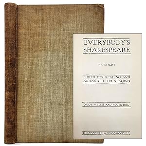 Seller image for Everybody's Shakespeare: Three Plays for sale by Memento Mori Fine and Rare Books