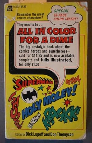 Seller image for All in Color For A Dime - A Look At Comic Heroes And Superheroes for sale by Comic World