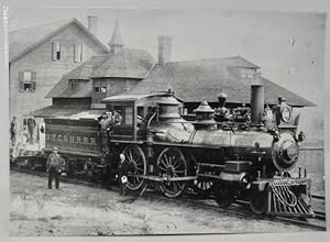 Undated photo New York Central and Hudson River Rail Road engine, Fulton Chain Adirondack