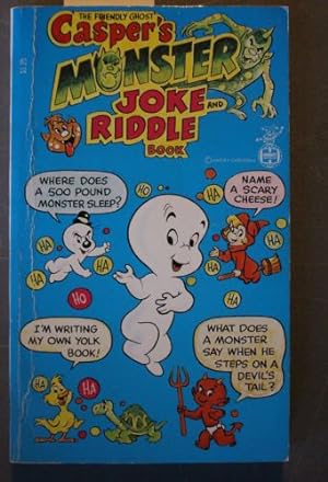 Bild des Verkufers fr Casper Monster Joke and Riddle Book. zum Verkauf von Comic World