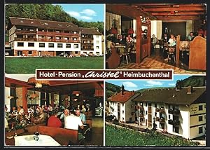 Ansichtskarte Heimbuchenthal im Spessart, Hotel und Pension Christel