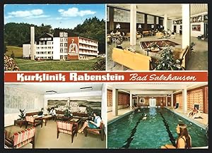 Ansichtskarte Bad Salzhausen, Kurklinik Rabenstein