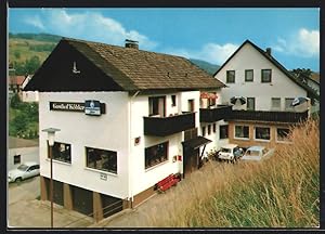 Ansichtskarte Mespelbrunn / Spessart, Gasthof-Pension Köhler