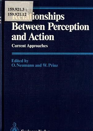 Immagine del venditore per Relationships Between Perception and Action: Current Approaches venduto da avelibro OHG