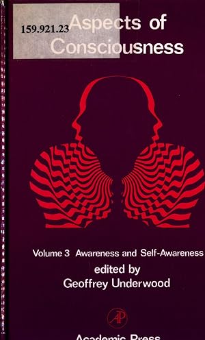 Seller image for Aspects of Consciousness Volume 3: Awareness and Self-Awareness for sale by avelibro OHG