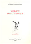 Imagen del vendedor de Margen de lo invisible a la venta por AG Library