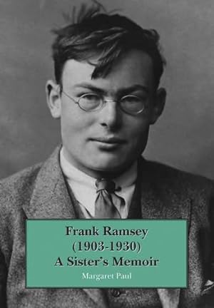 Seller image for Frank Ramsey (1903-1930): A Sister's Memoir for sale by WeBuyBooks