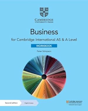 Immagine del venditore per Cambridge International AS & A Level Business Workbook with Digital Access (2 Years) venduto da WeBuyBooks