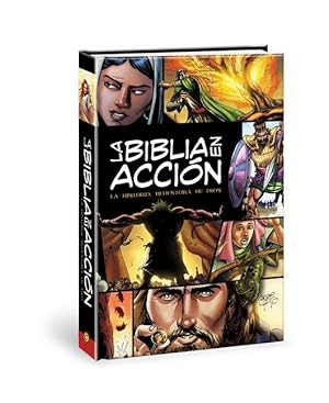 Bild des Verkufers fr La Biblia En Accin: The Action Bible-Spanish Edition zum Verkauf von moluna
