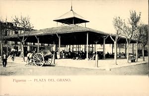 Ansichtskarte / Postkarte Figueras Katalonien, Plaza del Grano