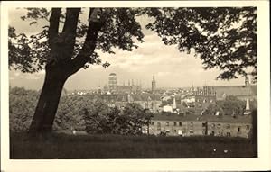 Foto Ansichtskarte / Postkarte Danzig, Blick vom Bischofsberg