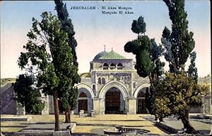 Ansichtskarte / Postkarte Jerusalem Israel, Mosquee el Aksa