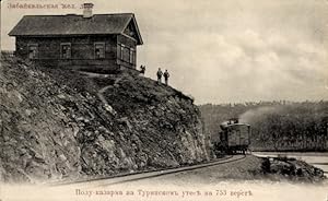 Ansichtskarte / Postkarte Transbaikalische Eisenbahn, Turinska utes