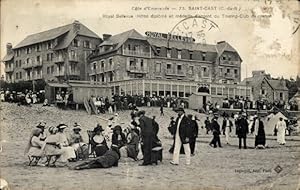 Ansichtskarte / Postkarte Saint Cast Cotes d'Armor, Royal Bellevue Hotel diplome et medaille d'ar...
