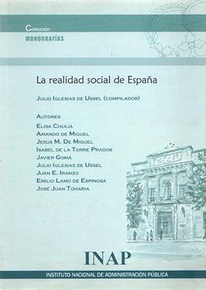 Imagen del vendedor de La realidad social de Espaa . a la venta por Librera Astarloa