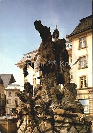 Postkarte Carte Postale 72538319 Olomouc Caesarbrunnen aus dem Jahre 1724 Olomouc