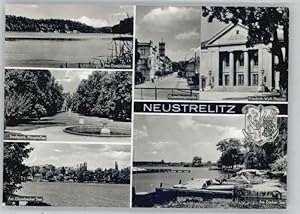 Postkarte Carte Postale 70672171 Neustrelitz Neustrelitz Gutenbergstrasse Glambecker See Friedric...