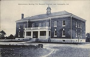Bild des Verkufers fr Postkarte Carte Postale 11031992 Indianapolis Fort Benjamin Harrison Administration Building zum Verkauf von Versandhandel Boeger