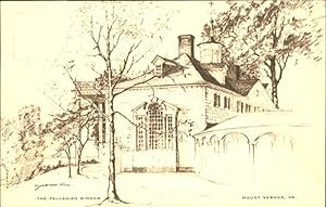 Postkarte Carte Postale 11031926 Mount Vernon Virginia Palladian Window