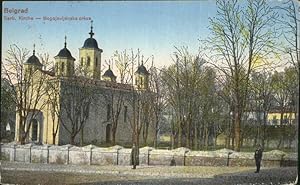 Bild des Verkufers fr Postkarte Carte Postale 11057864 Belgrad Serbien Serb. Kirche zum Verkauf von Versandhandel Boeger