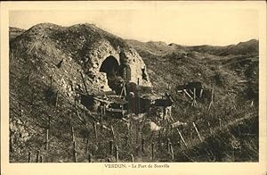 Bild des Verkufers fr Postkarte Carte Postale 11443280 Verdun Meuse Fort de Souville bombarde 1916 Verdun zum Verkauf von Versandhandel Boeger